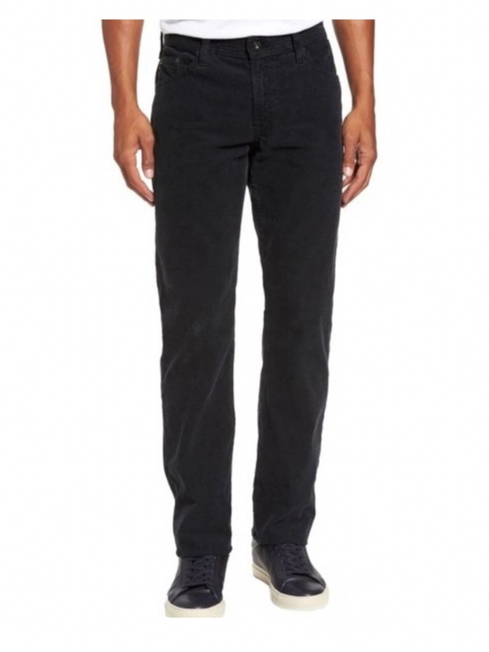 Mens Calvin Klein Corduroy Black Pants Size 36
